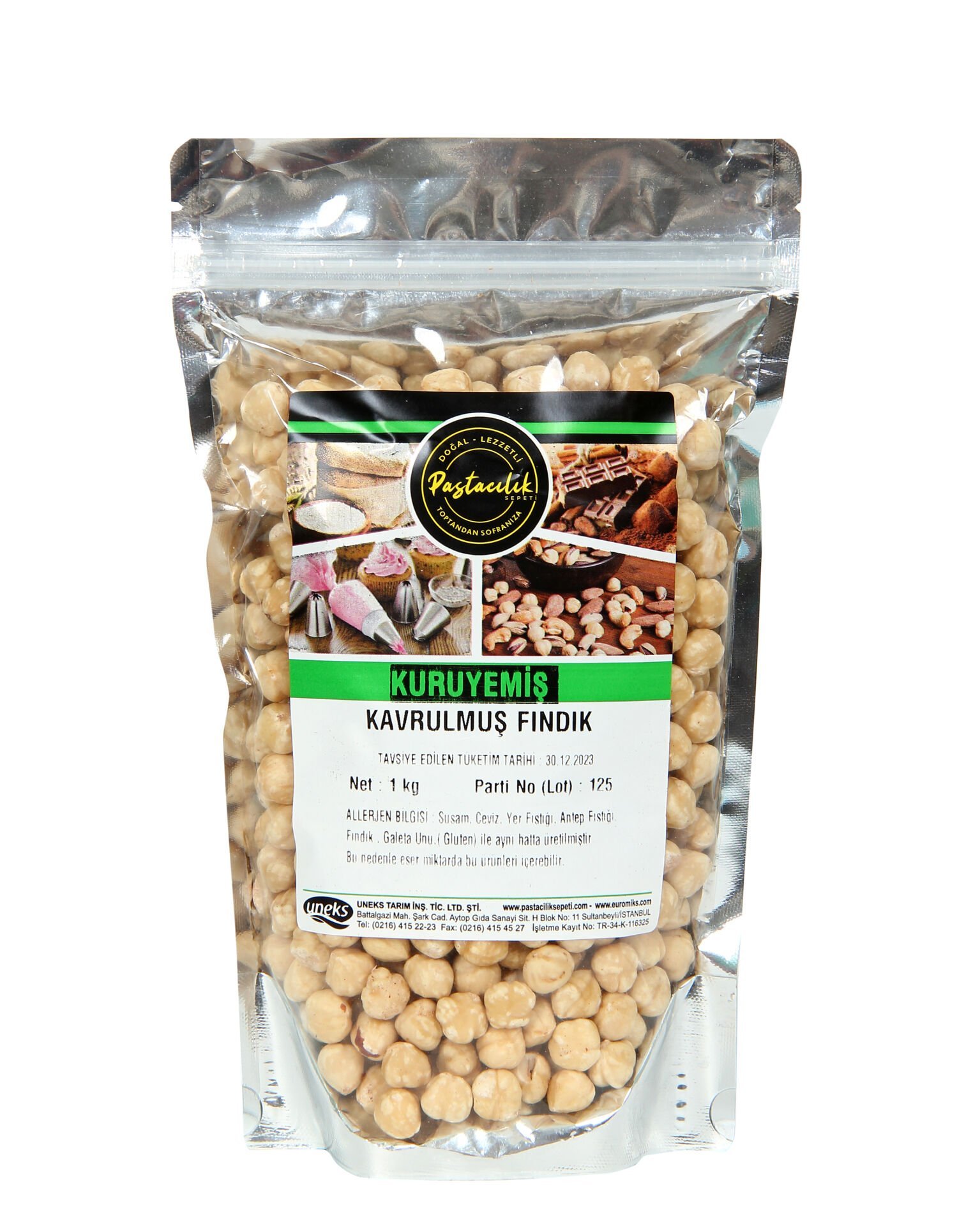 Kavrulmuş Fındık 1 KG.