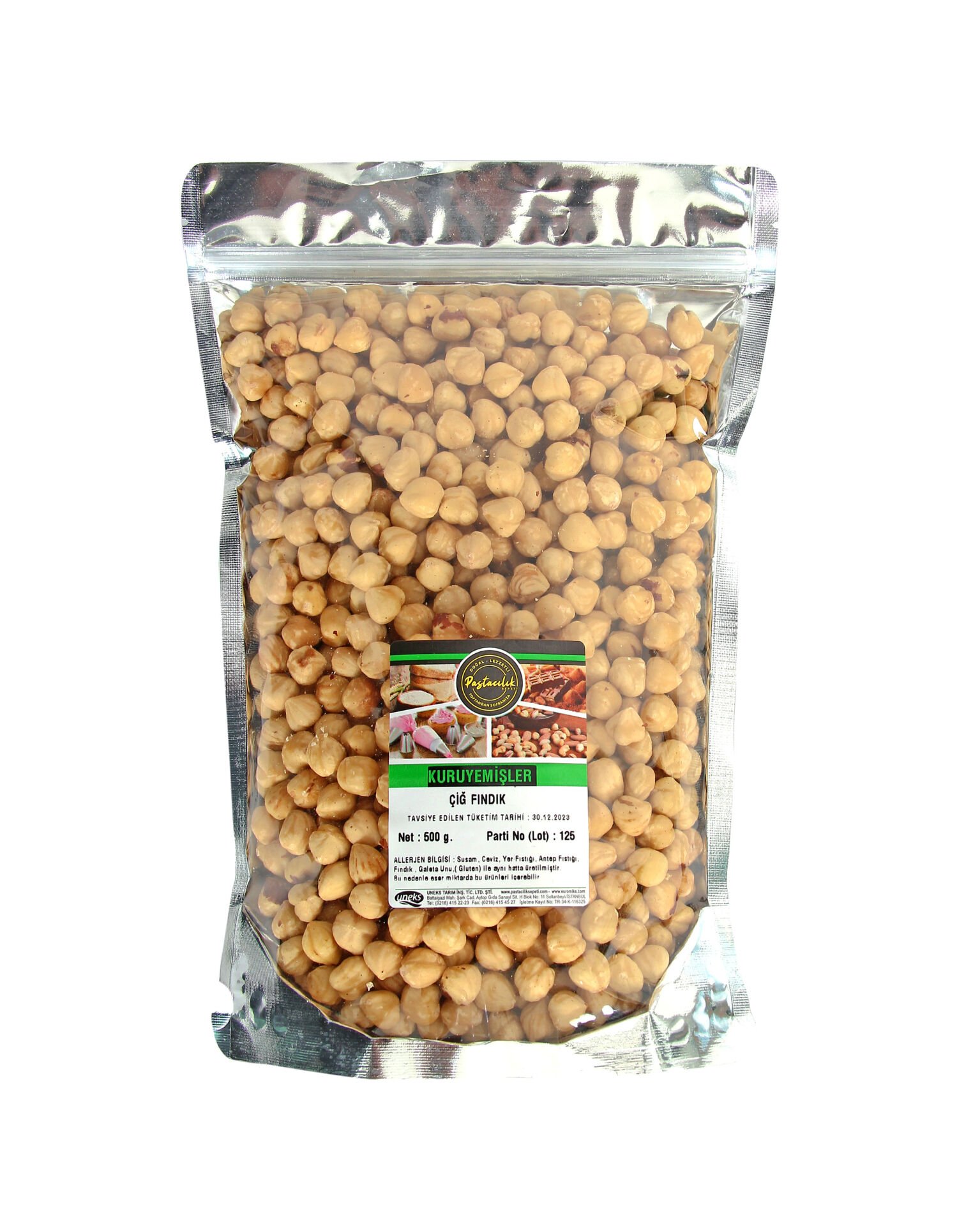 Çiğ Fındık 1 KG.