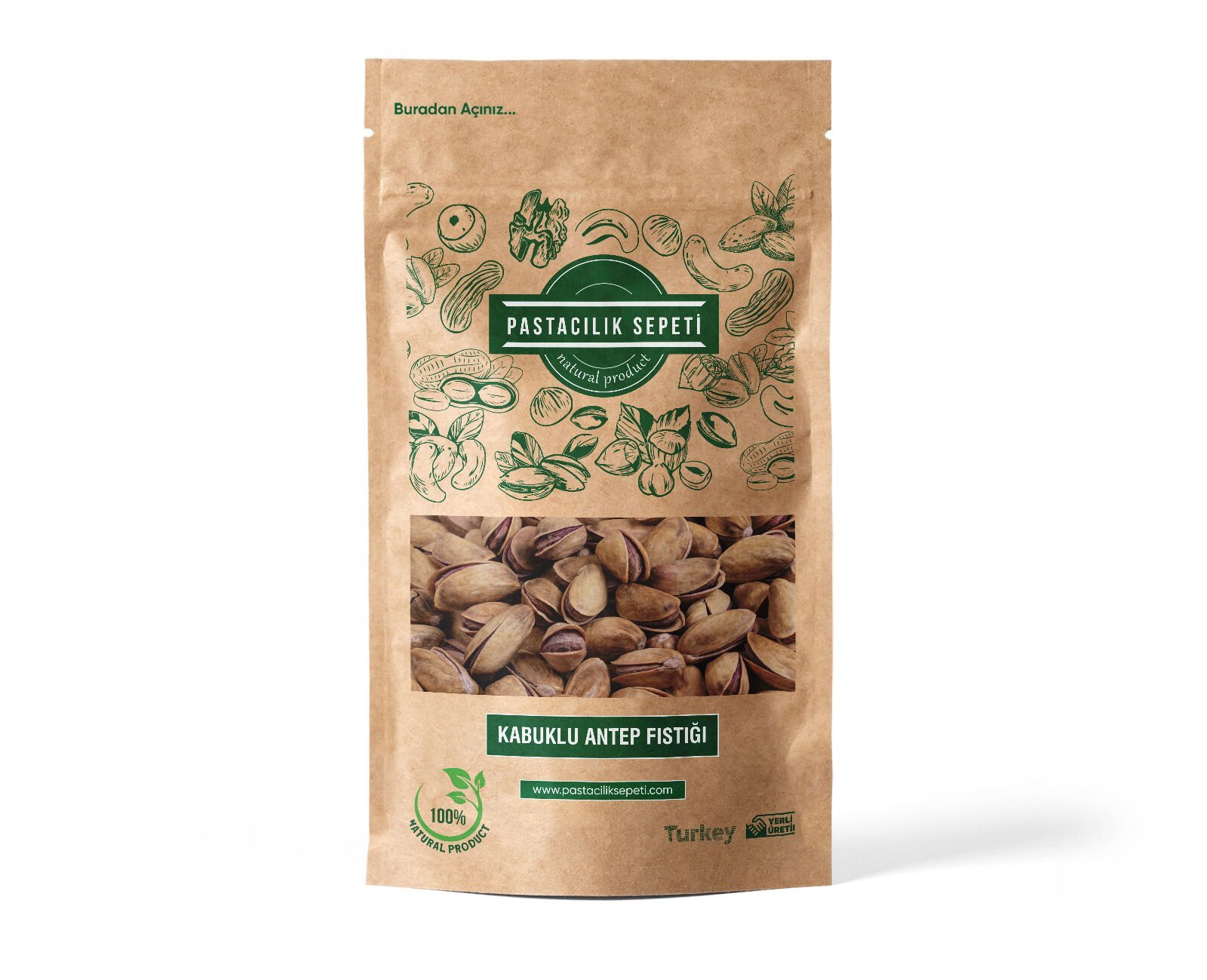 Kabuklu Antep Fıstığı 1 KG