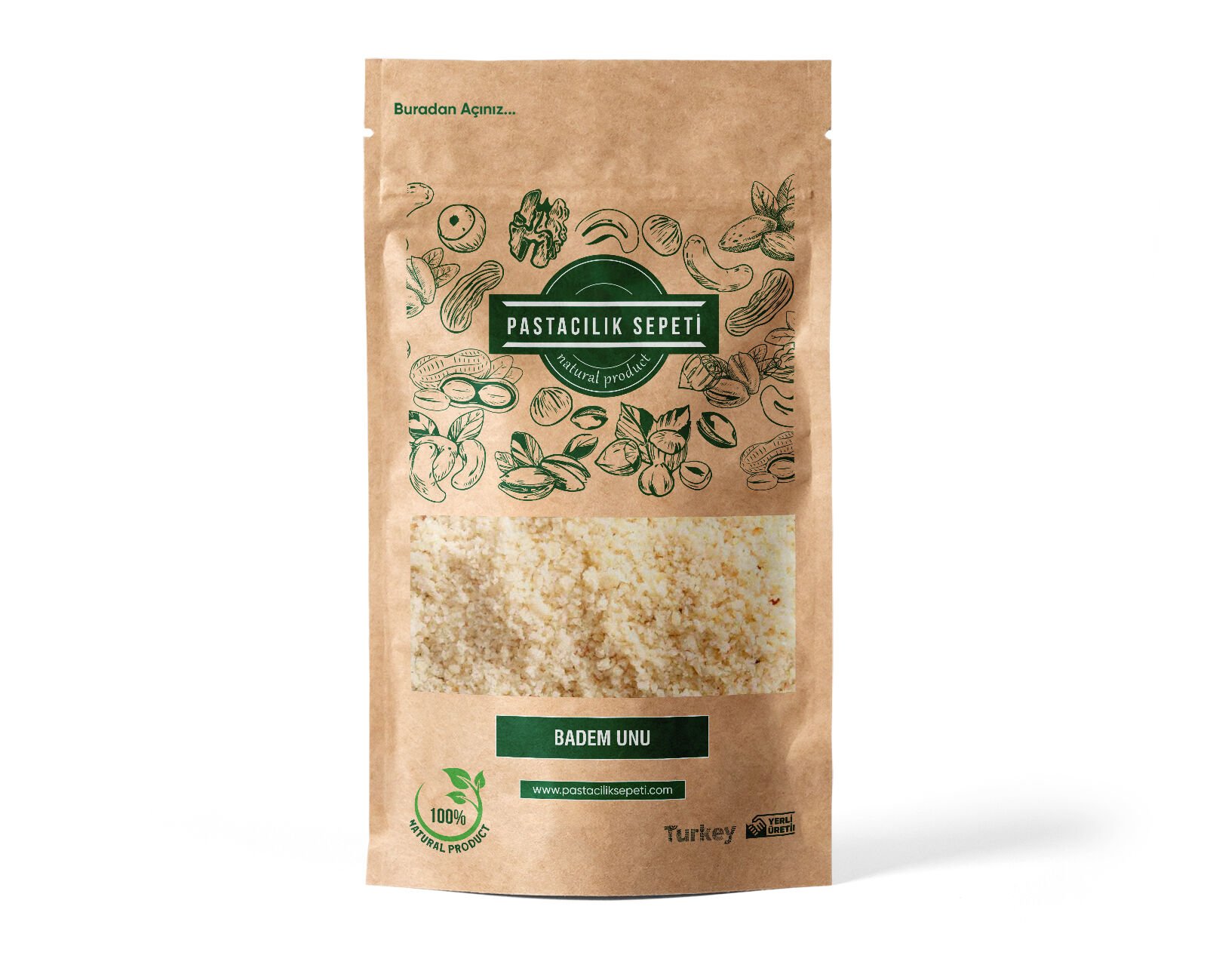 Badem Unu- Toz Badem  1 KG