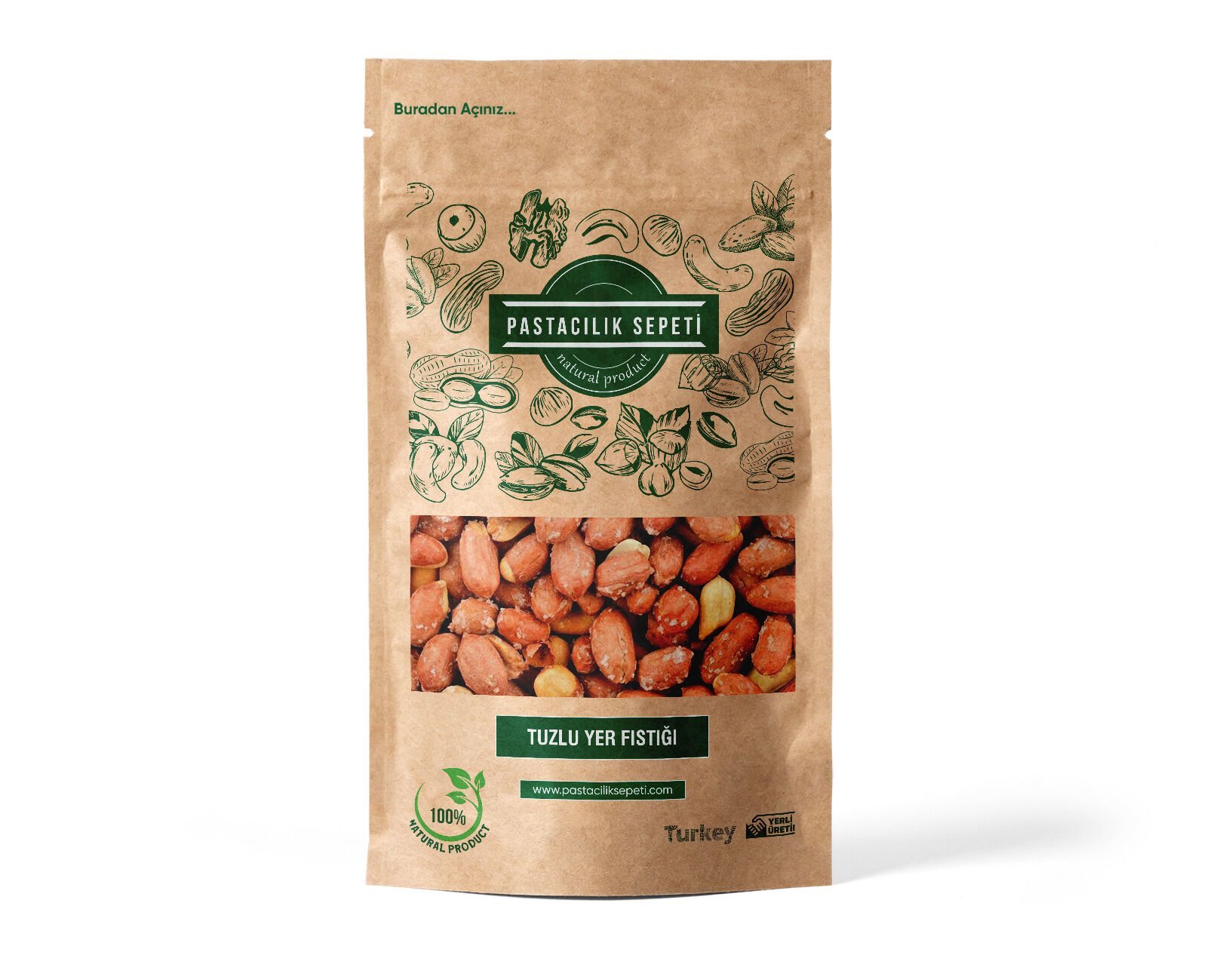 Tuzlu Yer Fıstığı 1 KG.