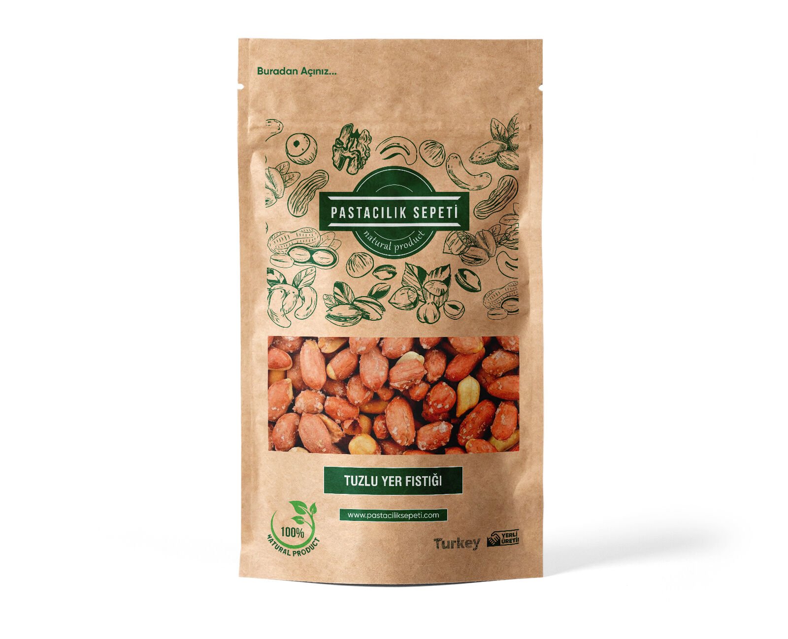 Tuzlu Yer Fıstığı 1 KG.