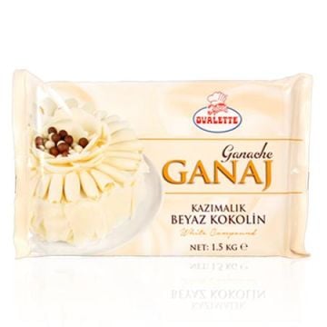 Ovalette Beyaz Ganaj 1,5KG.